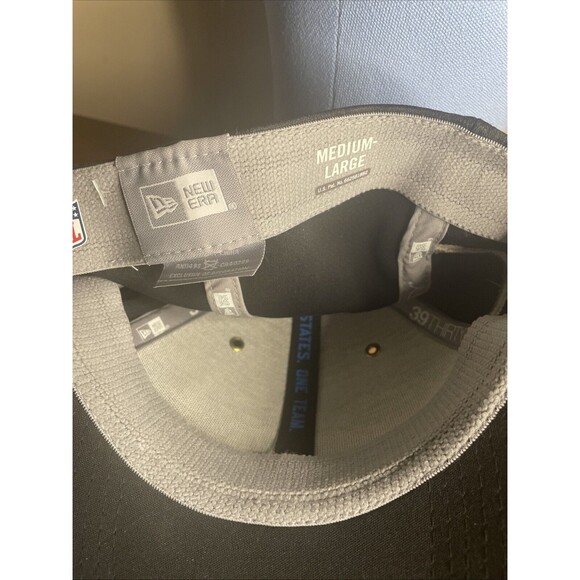 Carolina Panthers New Era 39thirty Flex Fitted Hat Cap M-L Never Worn/ No Tags - Picture 7 of 7